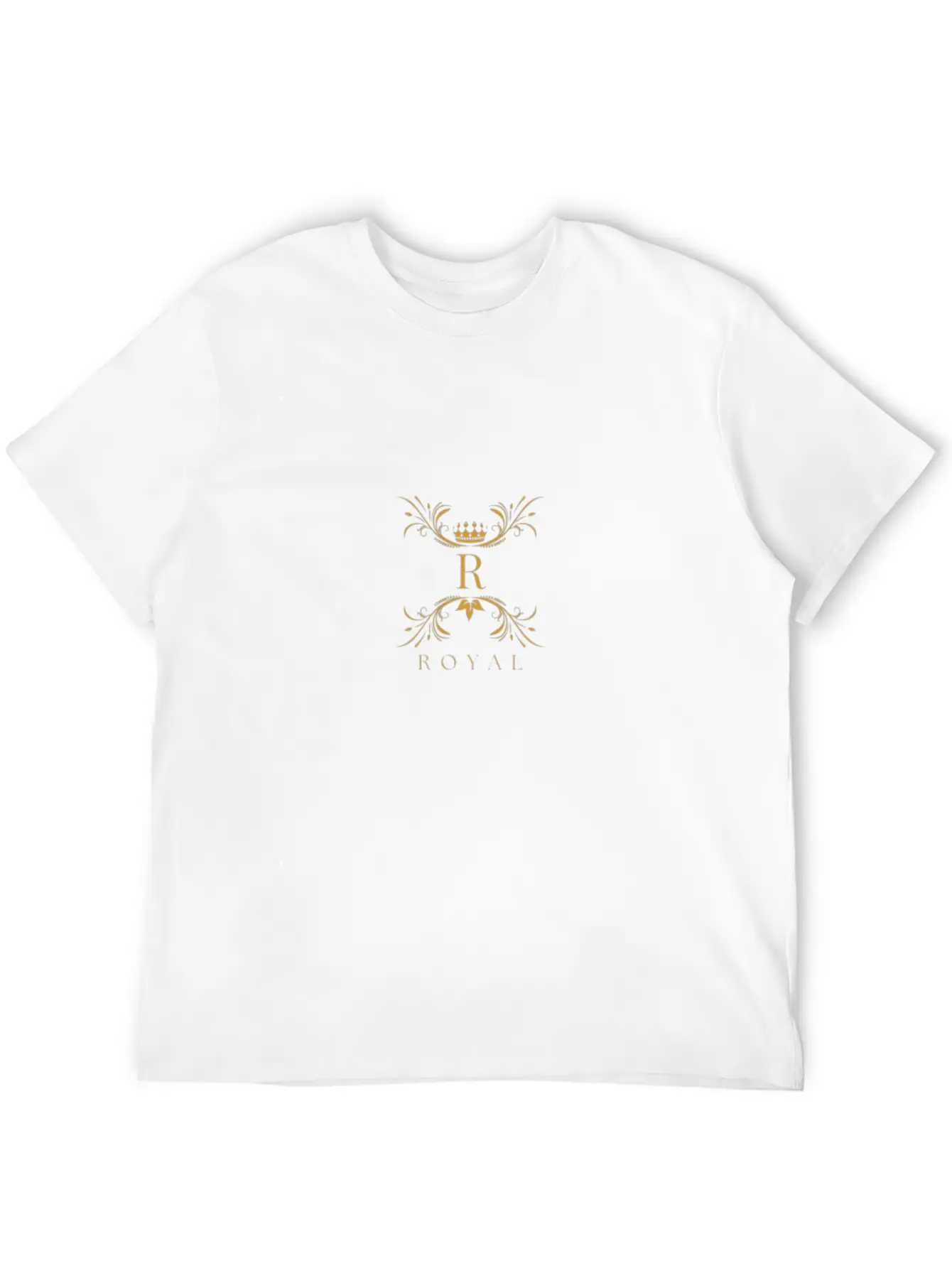 Golden Simple Everyday Graphic Tee – Lightweight Summer Wear