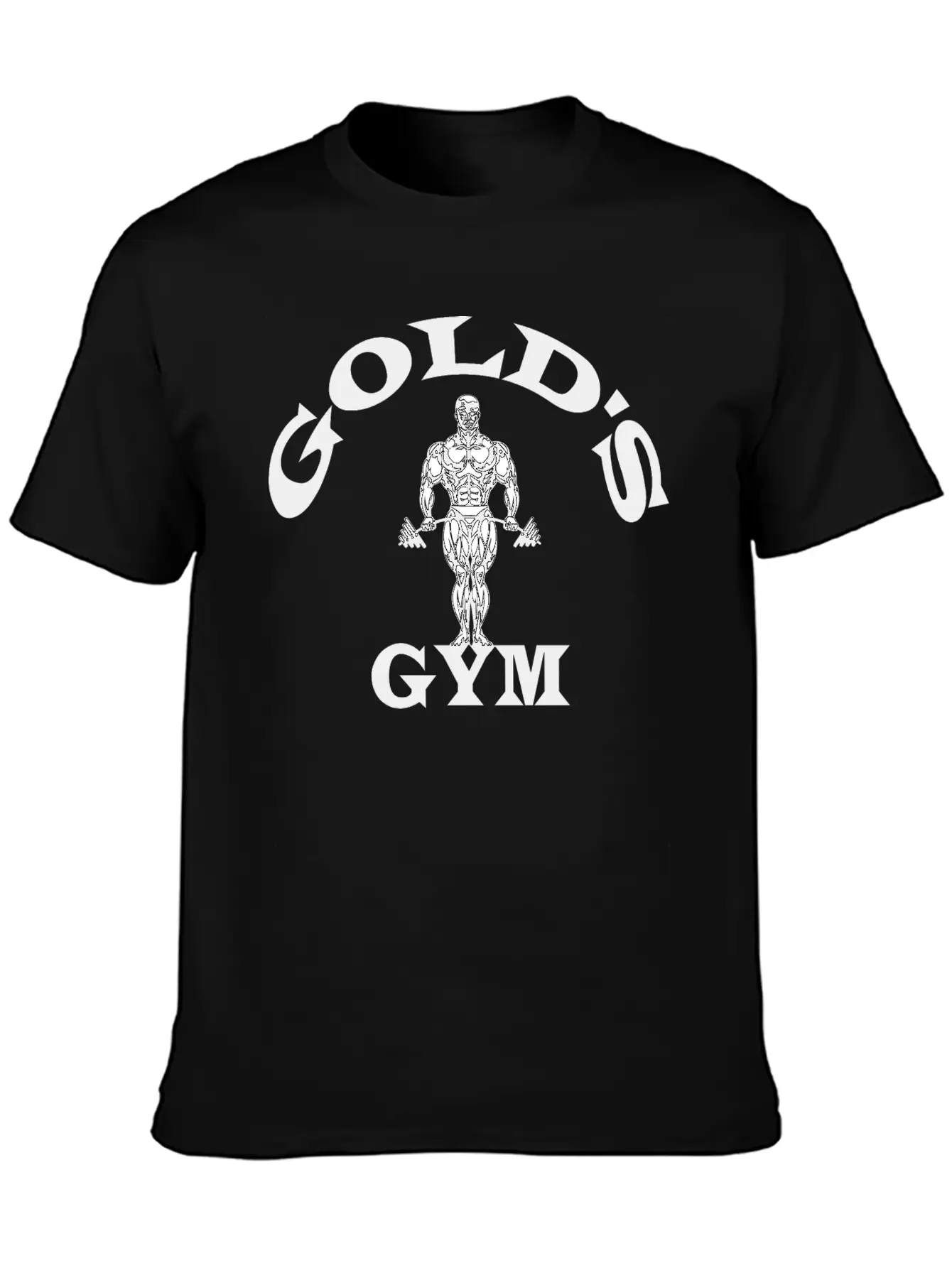 Golds Gym Basic Graphic T-Shirt – Daily Comfort In Soft Cotton