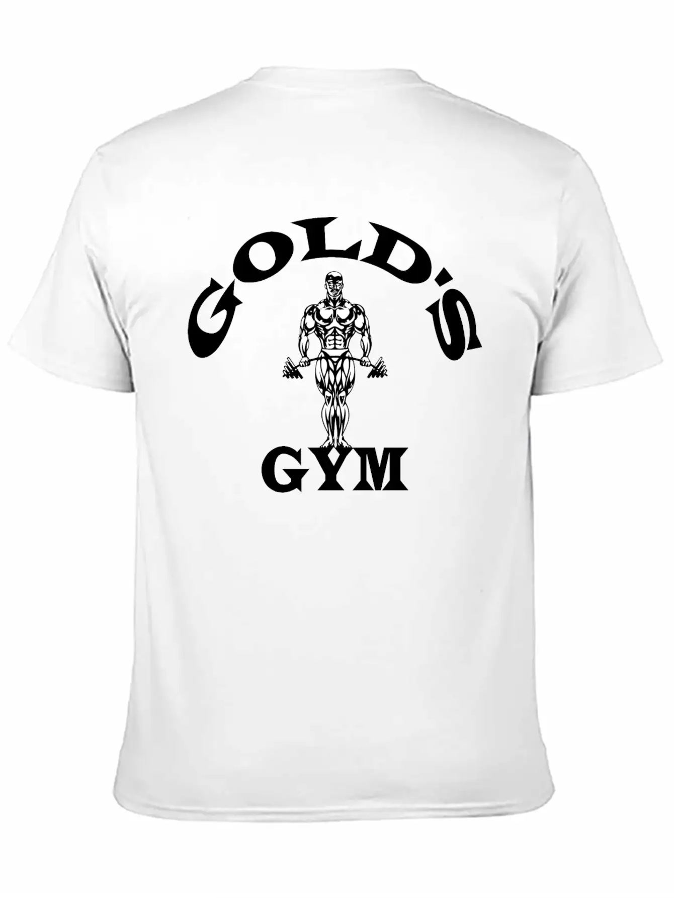 Golds Gym Basic Graphic T-Shirt – Daily Comfort In Soft Cotton