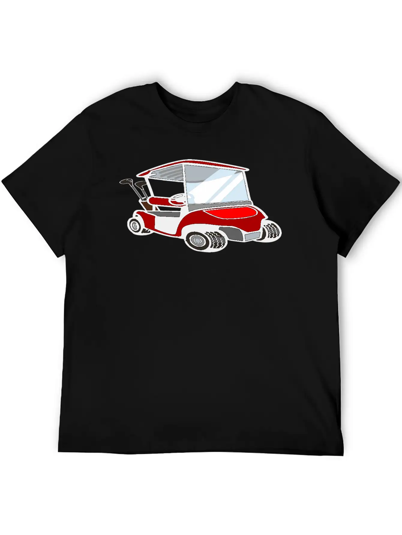 Golf Cart5 Simple Everyday Graphic Tee – Lightweight Summer Wear