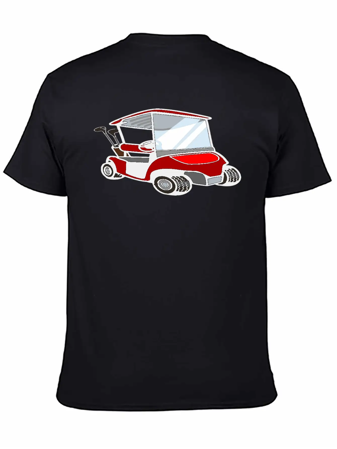 Golf Cart5 Simple Everyday Graphic Tee – Lightweight Summer Wear