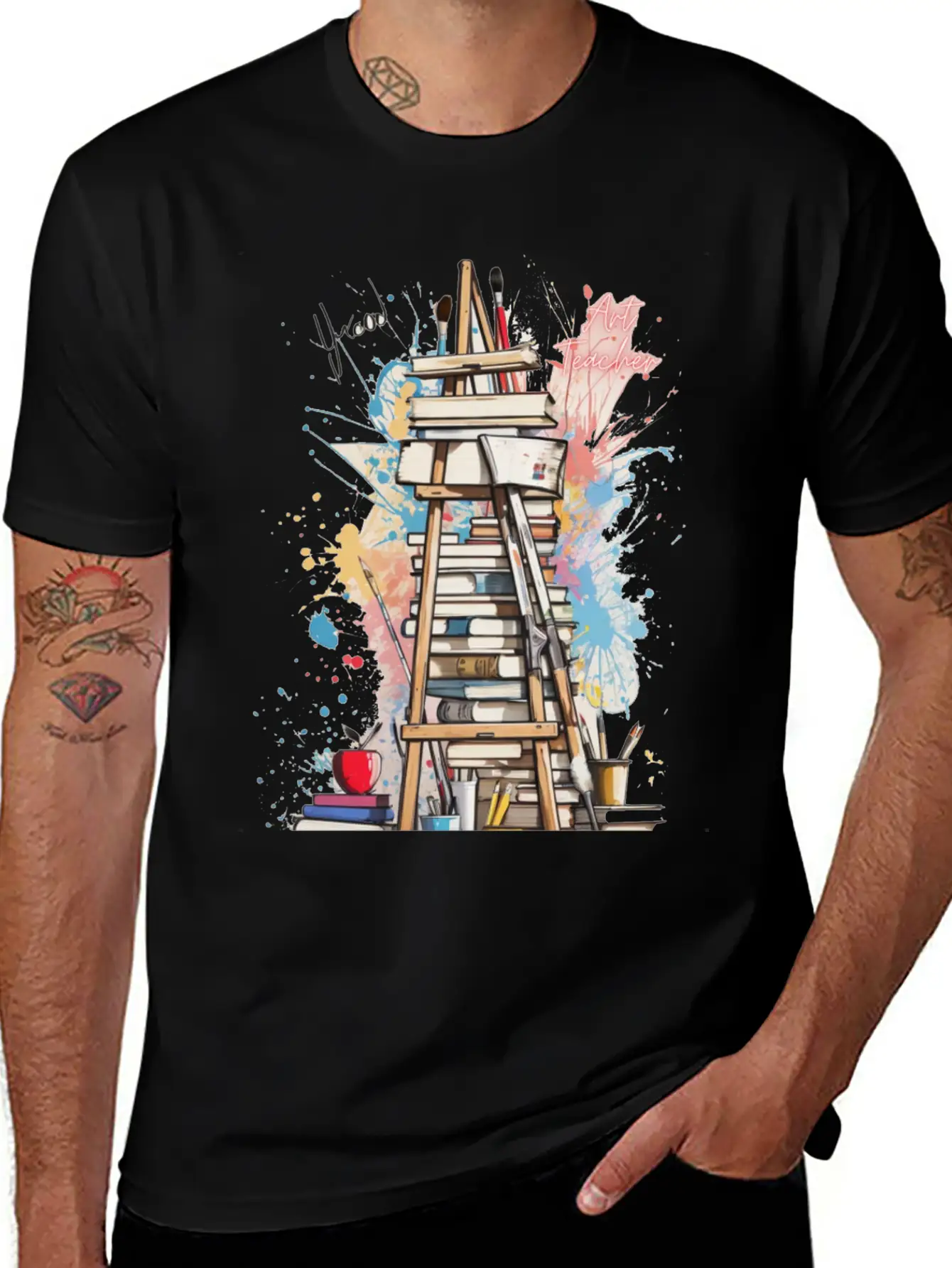 Good Art Teacher Classic Cotton Tee – Unisex Comfort For Any Season