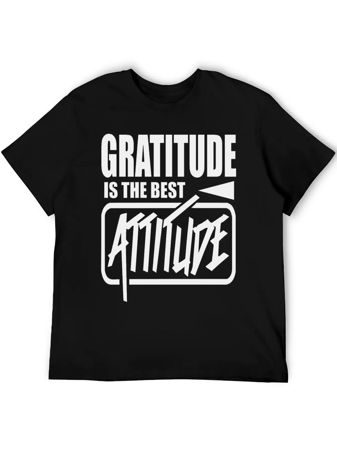 Gratitude Honor Attitude Stylish Everyday T-Shirt – Unisex Basic Cotton Tee