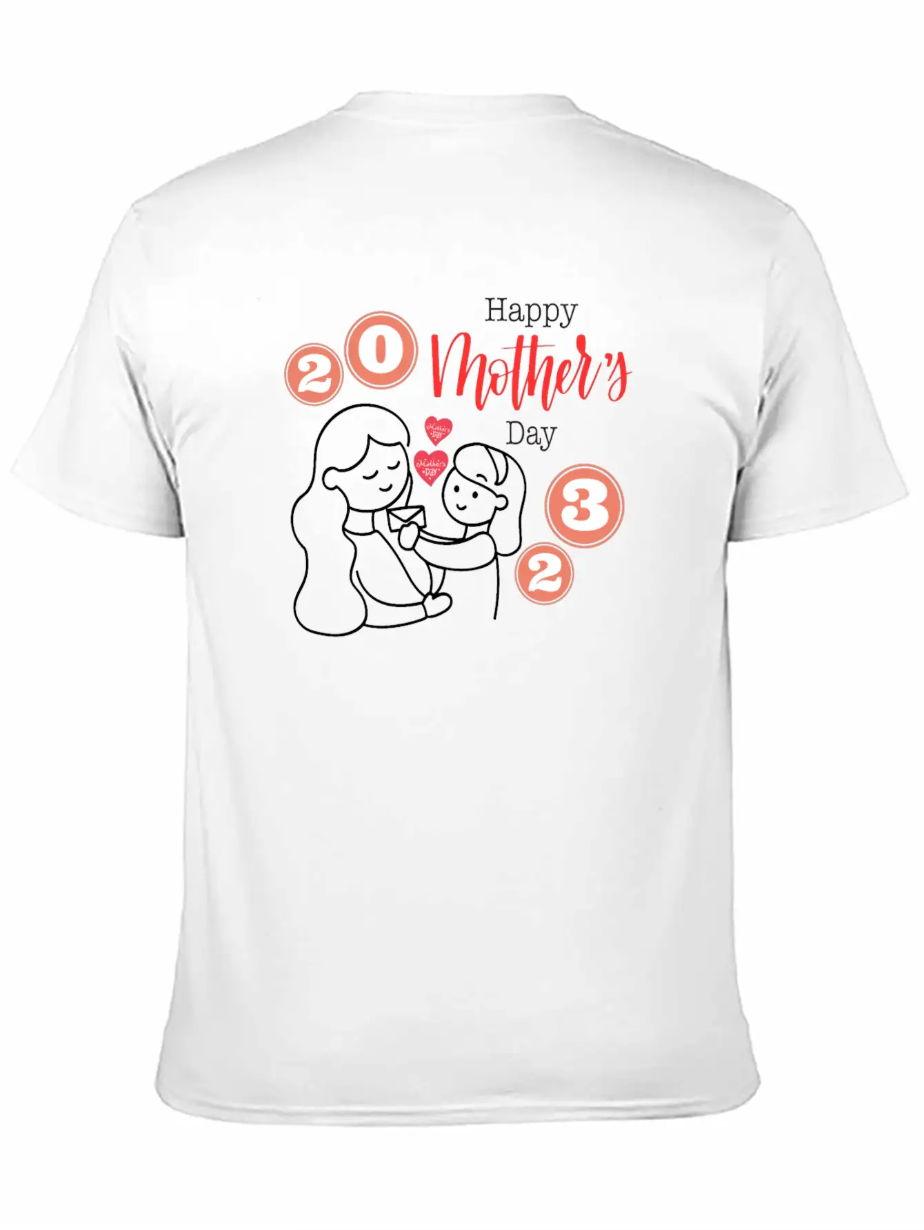 Gratitude,Gratitude,Mother&Child,FamilyDay,Special Basic Graphic T-Shirt – Daily Comfort In Soft Cotton