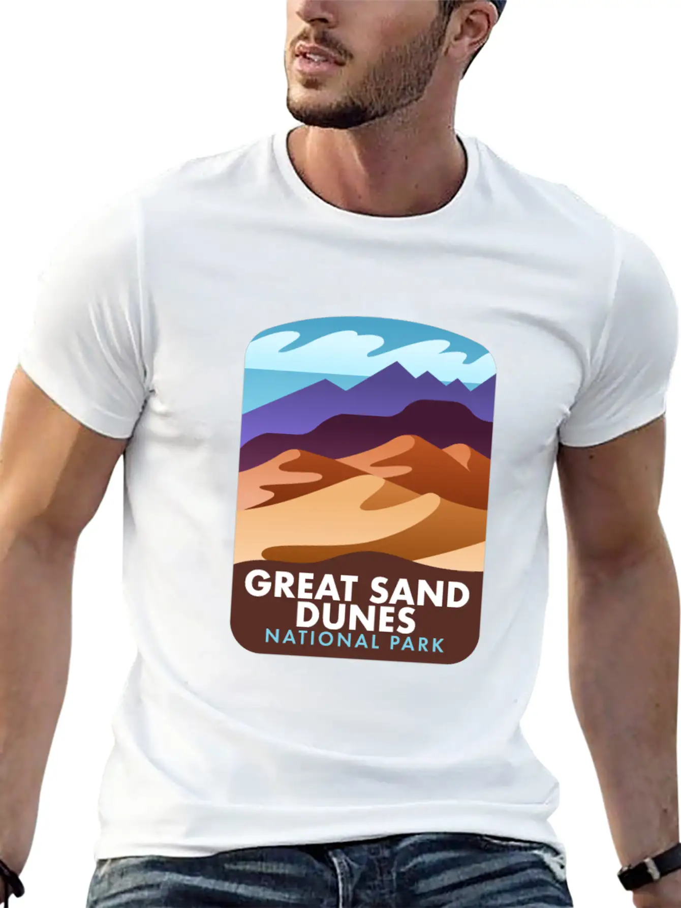 Great Sand Dunes National Park Basic Graphic T-Shirt – Daily Comfort In Soft Cotton