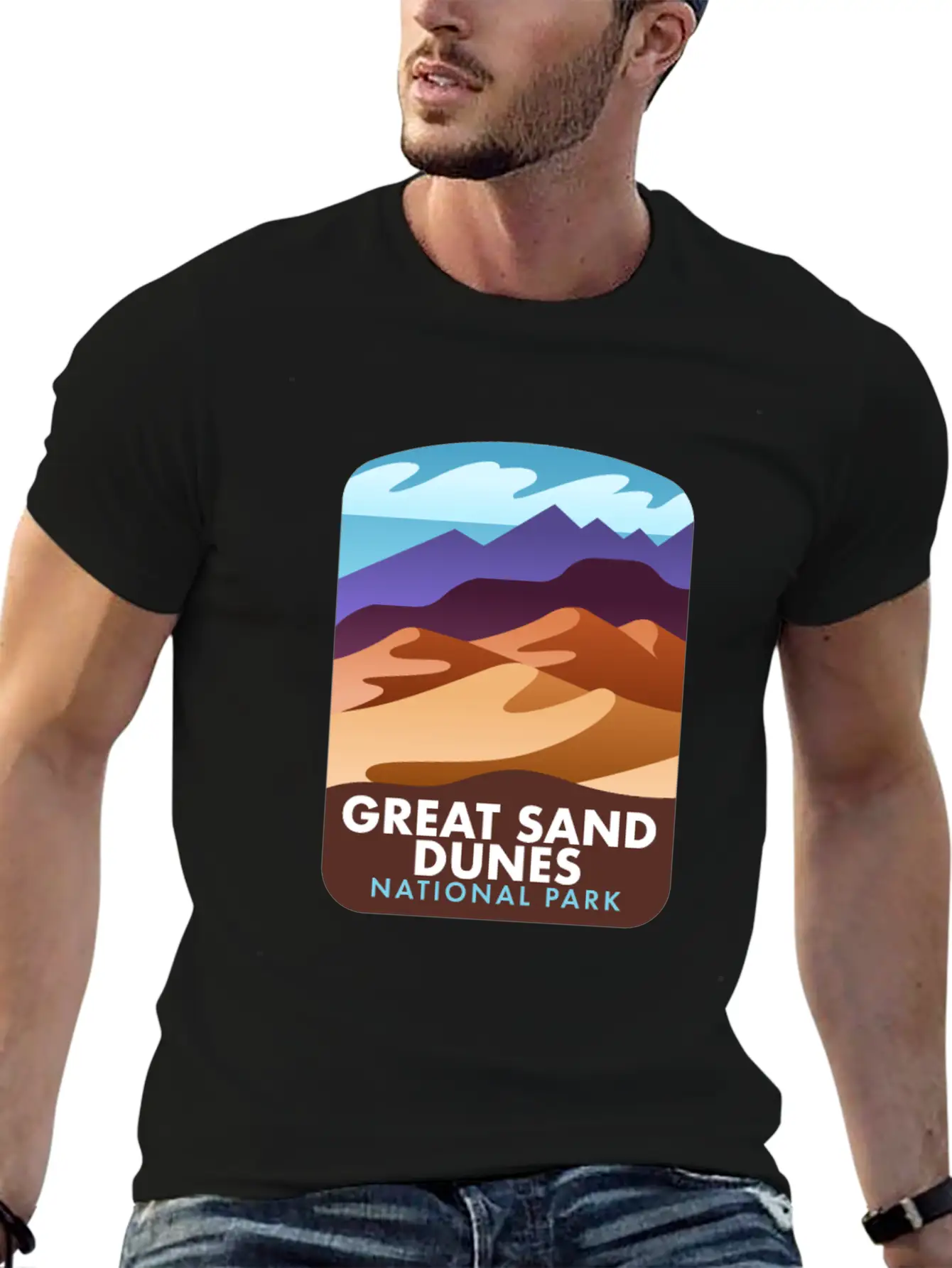 Great Sand Dunes National Park Basic Graphic T-Shirt – Daily Comfort In Soft Cotton