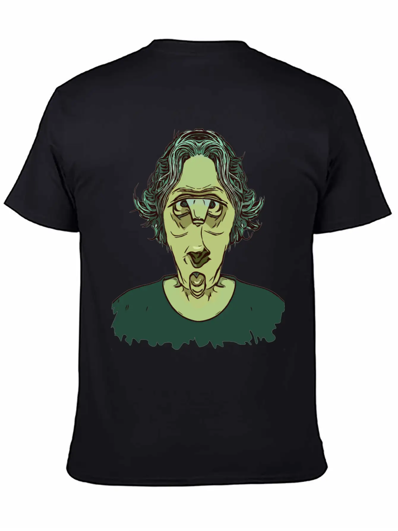 Green Alien From Mars (DDP) Basic Graphic T-Shirt – Daily Comfort In Soft Cotton