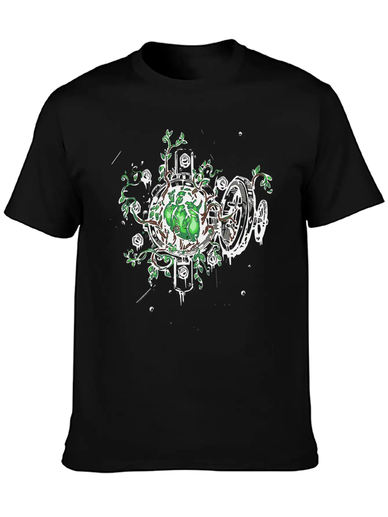 Green Heart Unisex Casual T-Shirt – Clean Design For Daily Comfort