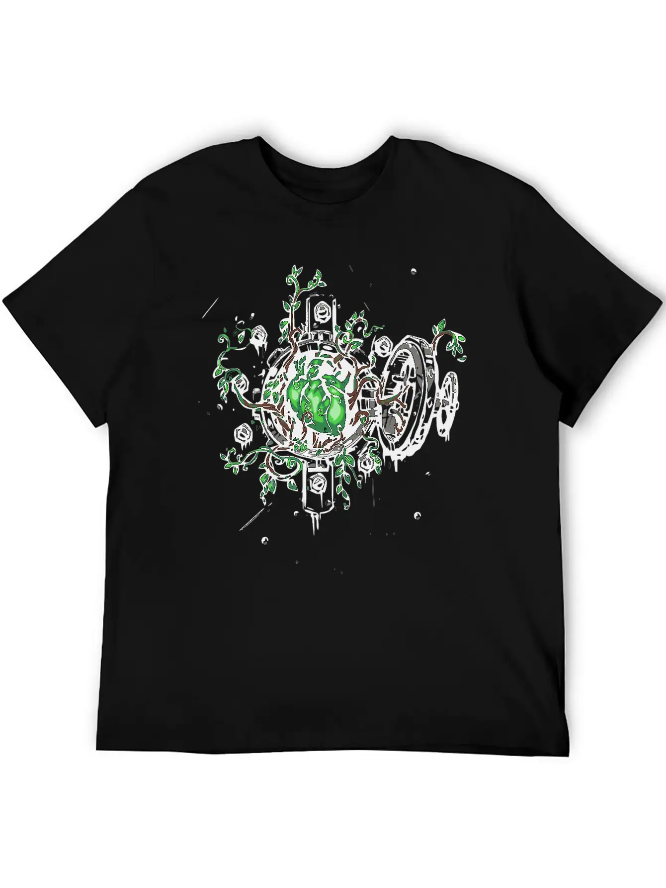 Green Heart Unisex Casual T-Shirt – Clean Design For Daily Comfort