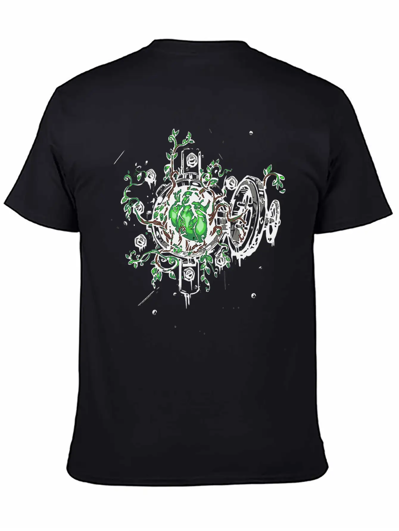 Green Heart Unisex Casual T-Shirt – Clean Design For Daily Comfort