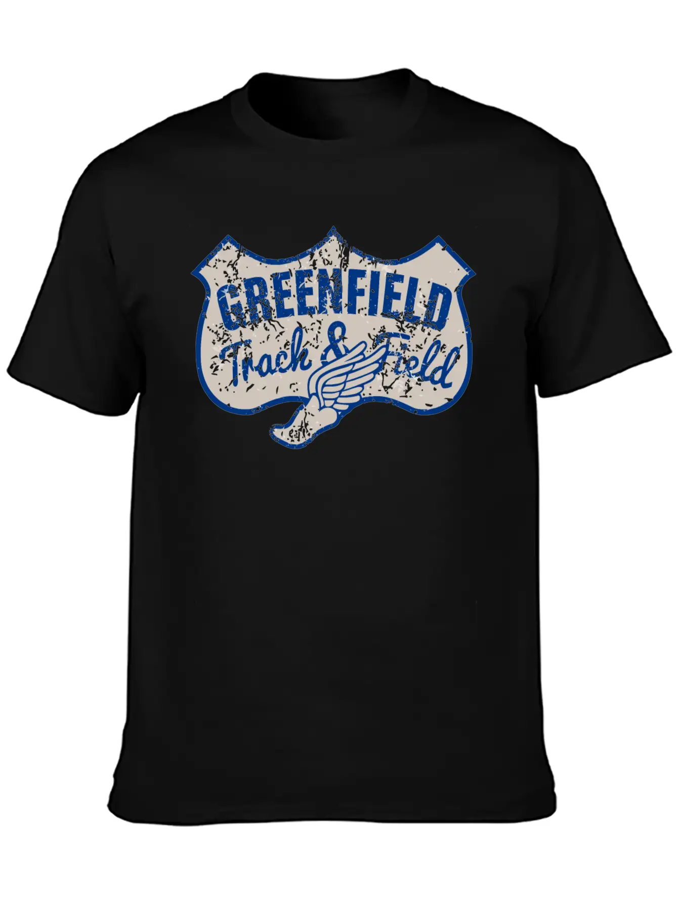 Greenfield Track Field Classic Cotton Tee – Unisex Comfort For Any Season