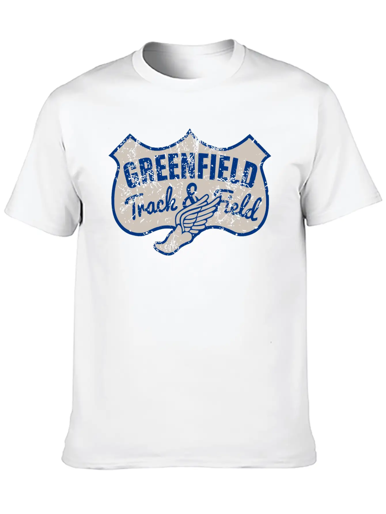 Greenfield Track Field Classic Cotton Tee – Unisex Comfort For Any Season