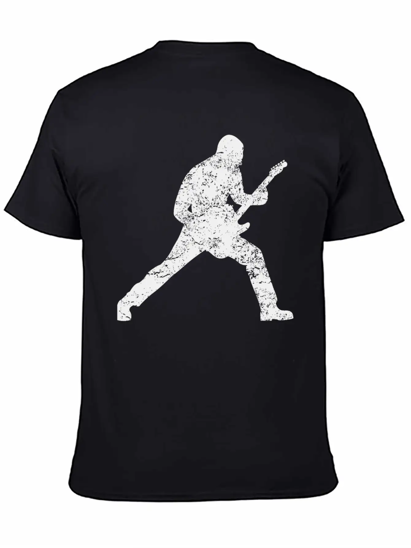 Guitar Player Gift Rock Electric Guitar Rocker Relaxed Everyday Tee – Lightweight And Durable Cotton