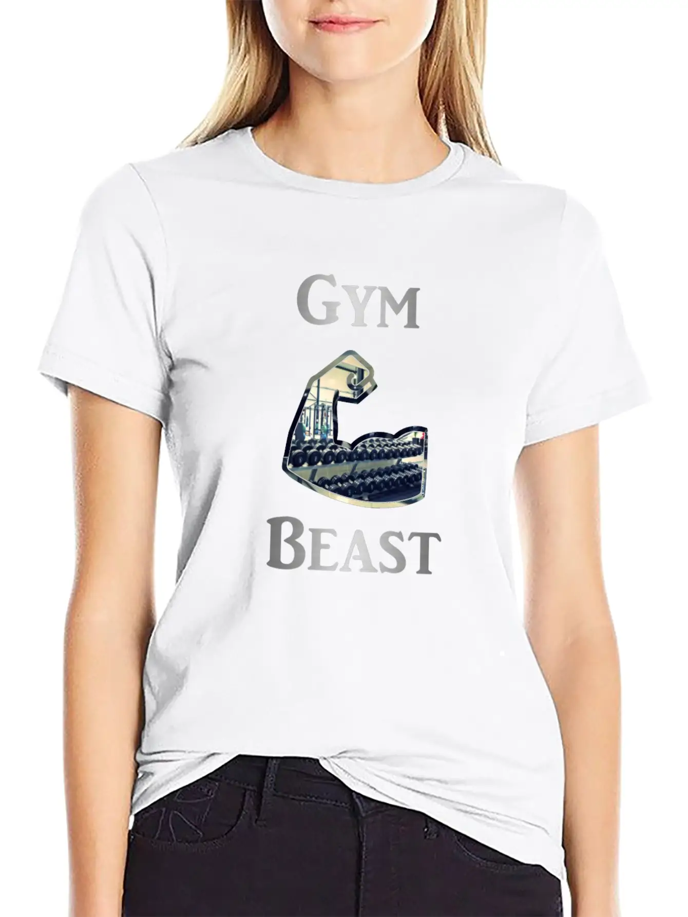 Gym Beast Relaxed Everyday Tee – Lightweight And Durable Cotton