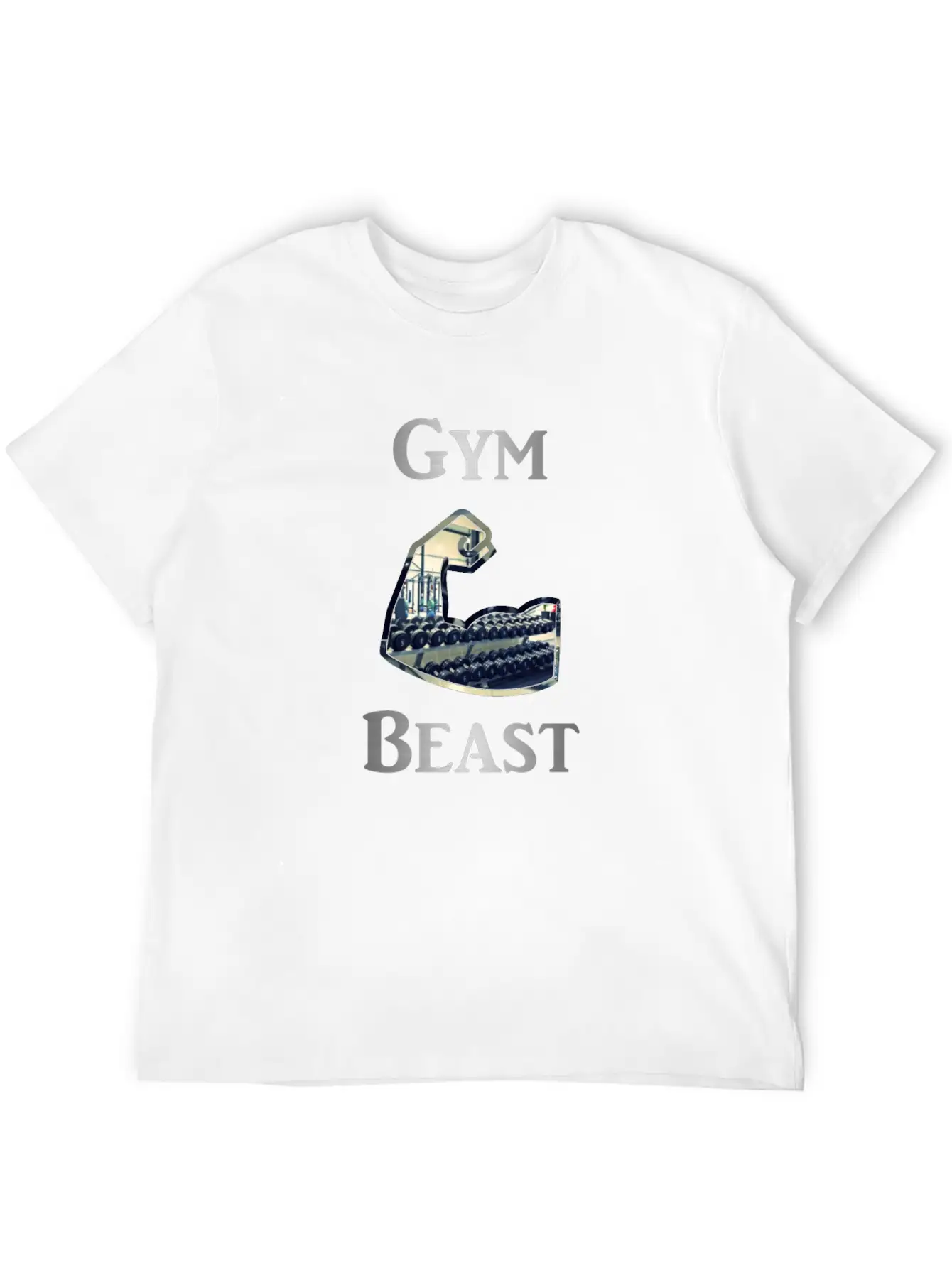 Gym Beast Relaxed Everyday Tee – Lightweight And Durable Cotton