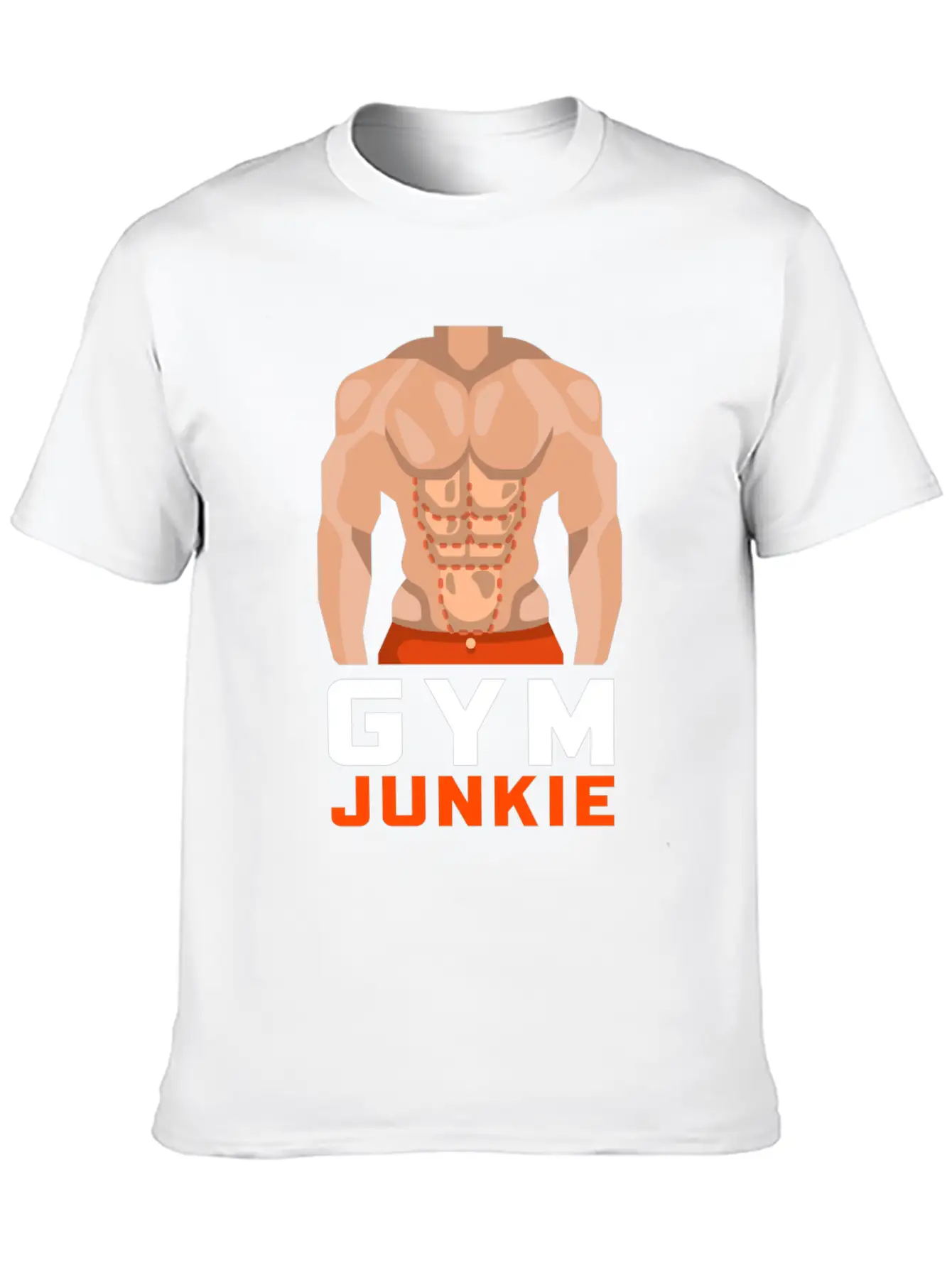 Gym Junkie Unisex Casual T-Shirt – Clean Design For Daily Comfort