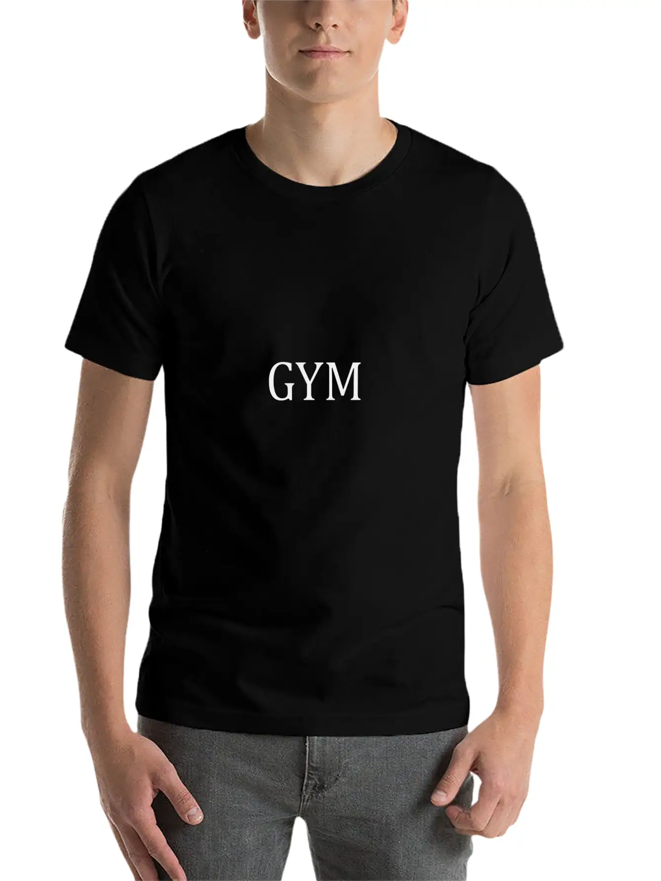 Gym Stylish Everyday T-Shirt – Unisex Basic Cotton Tee