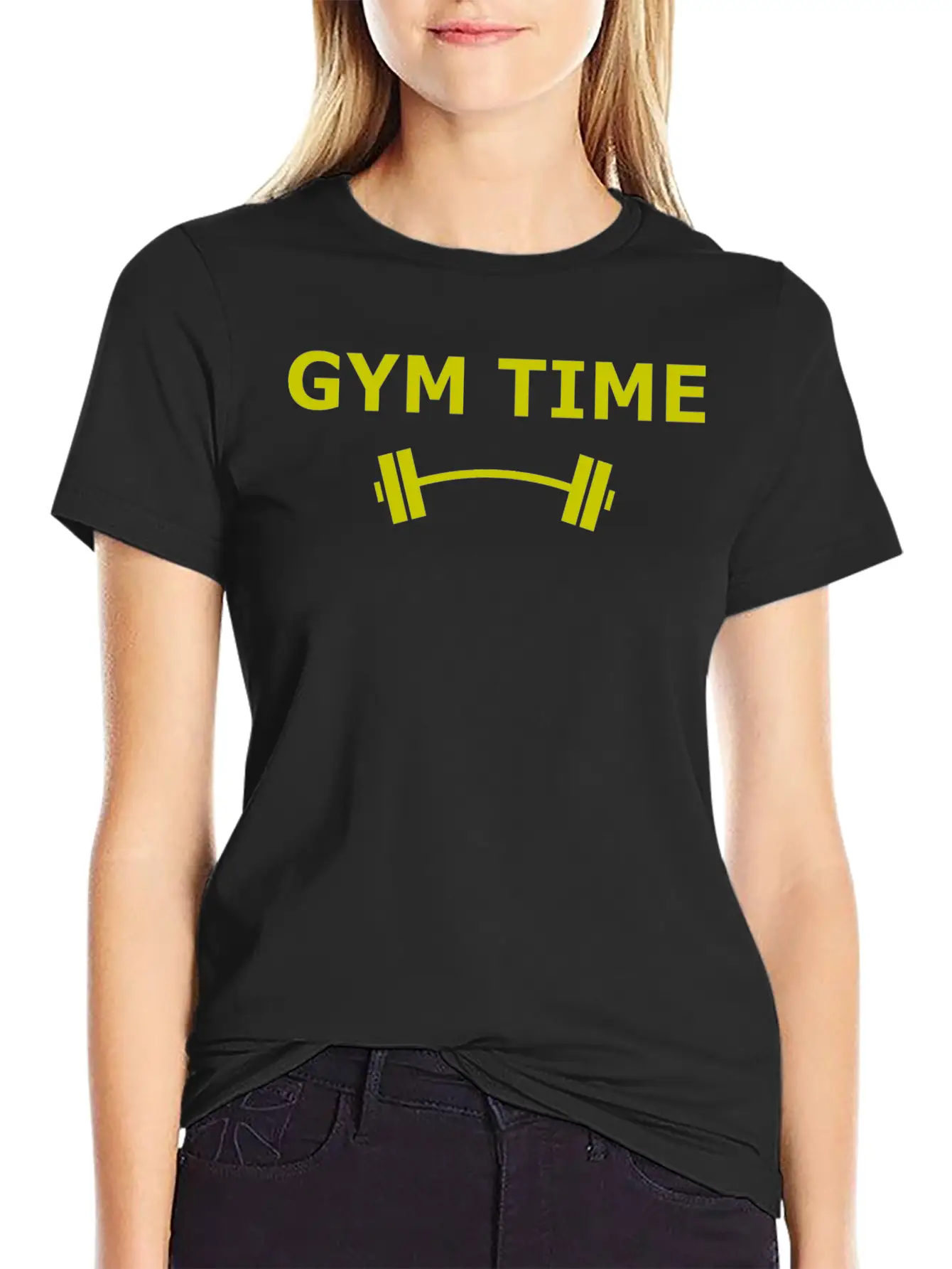 Gym Time Stylish Everyday T-Shirt – Unisex Basic Cotton Tee