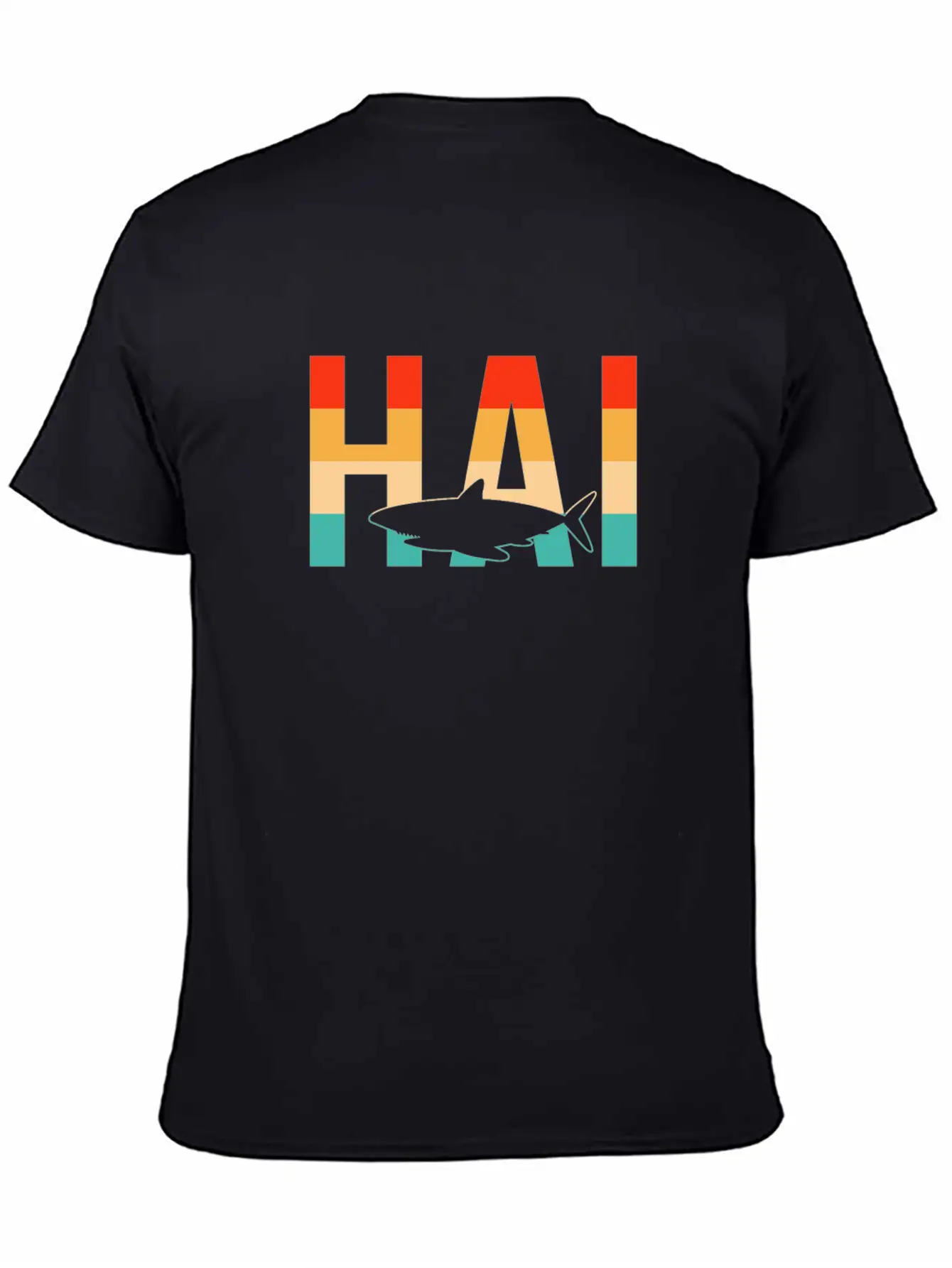Hai Retro Stylish Everyday T-Shirt – Unisex Basic Cotton Tee