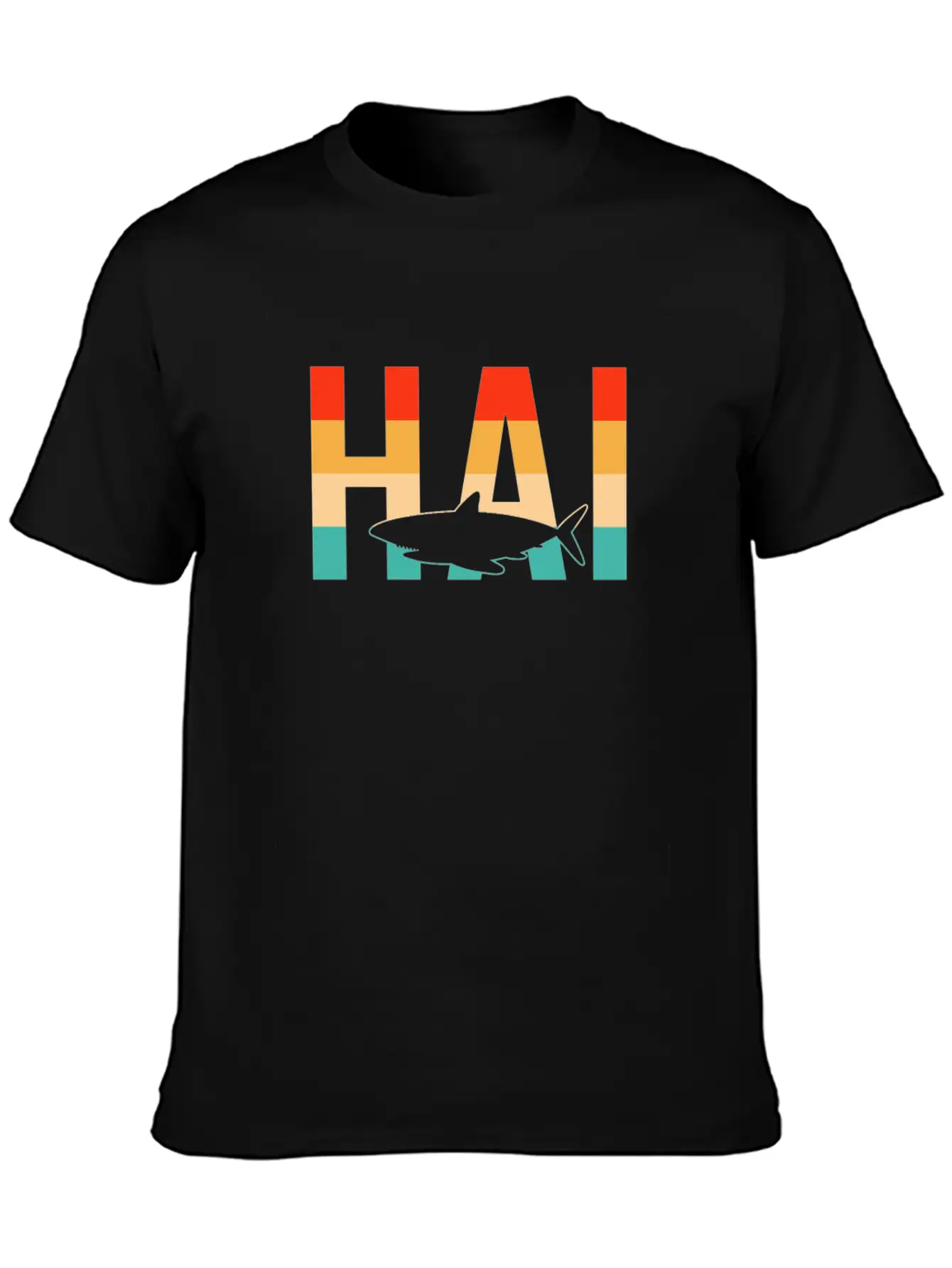 Hai Retro Stylish Everyday T-Shirt – Unisex Basic Cotton Tee