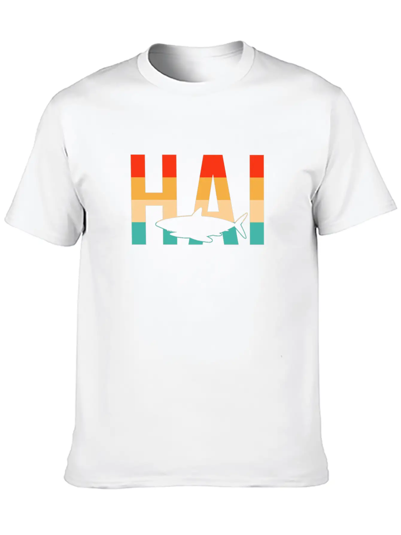 Hai Retro Stylish Everyday T-Shirt – Unisex Basic Cotton Tee