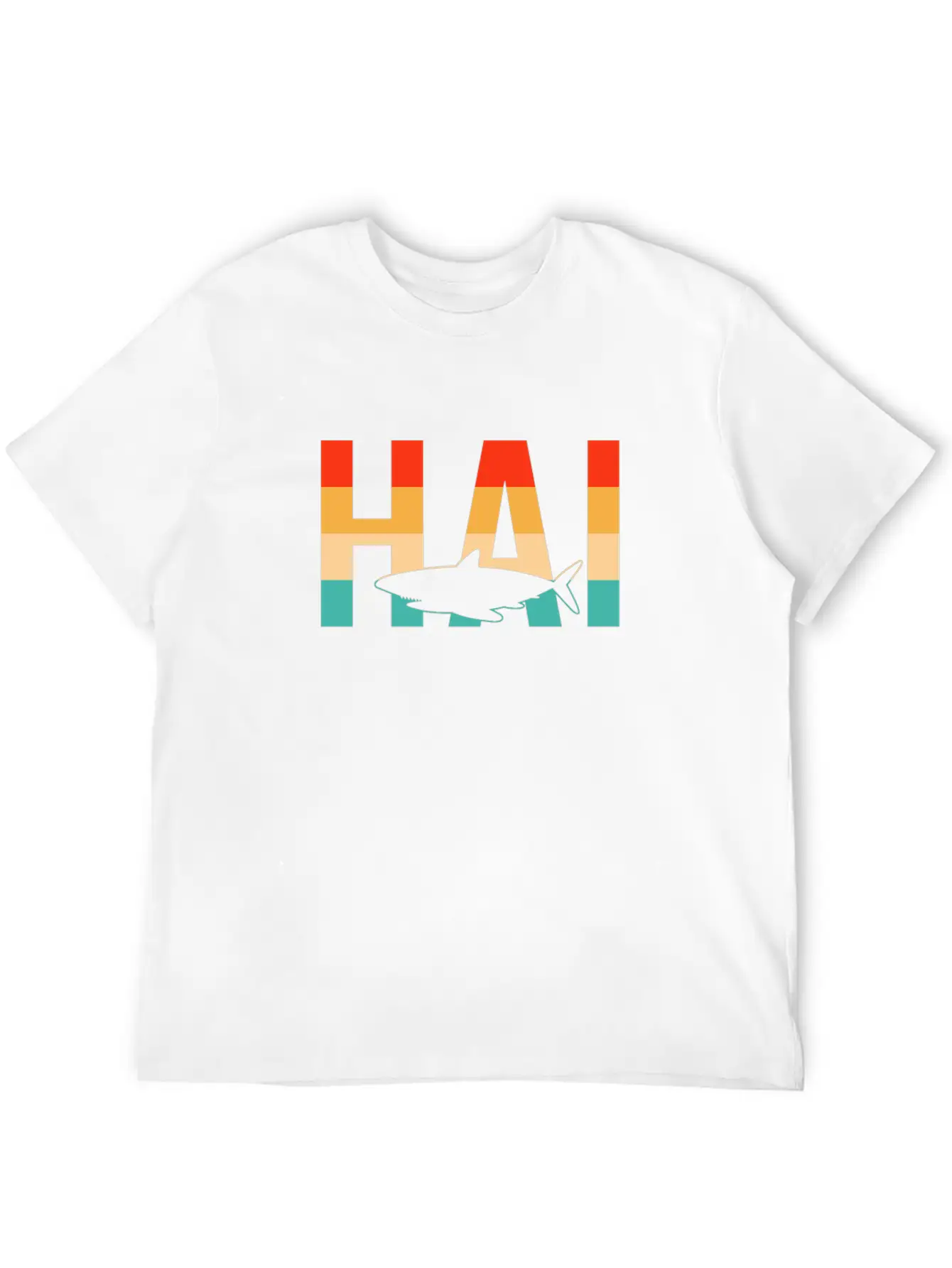 Hai Retro Stylish Everyday T-Shirt – Unisex Basic Cotton Tee