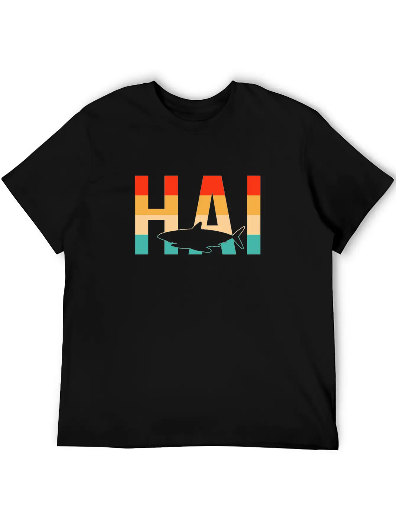 Hai Retro Stylish Everyday T-Shirt – Unisex Basic Cotton Tee