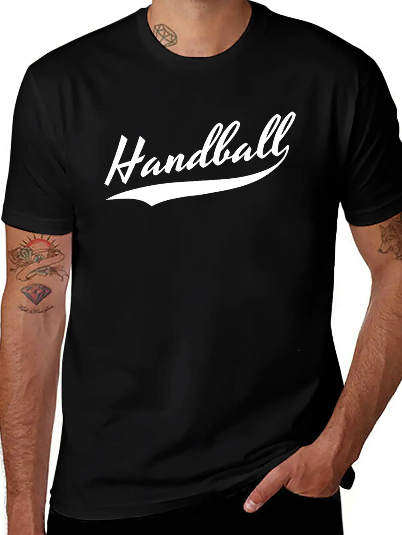 Handball Old School Stylish Everyday T-Shirt – Unisex Basic Cotton Tee