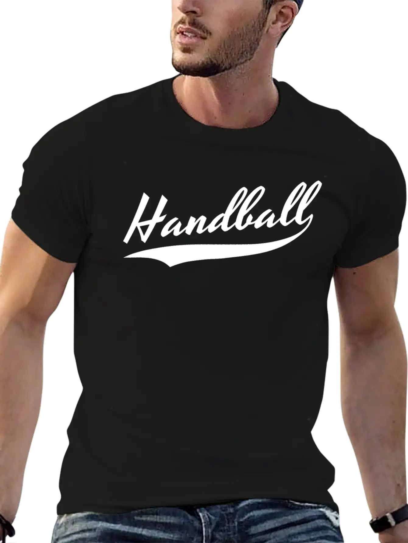 Handball Old School Stylish Everyday T-Shirt – Unisex Basic Cotton Tee