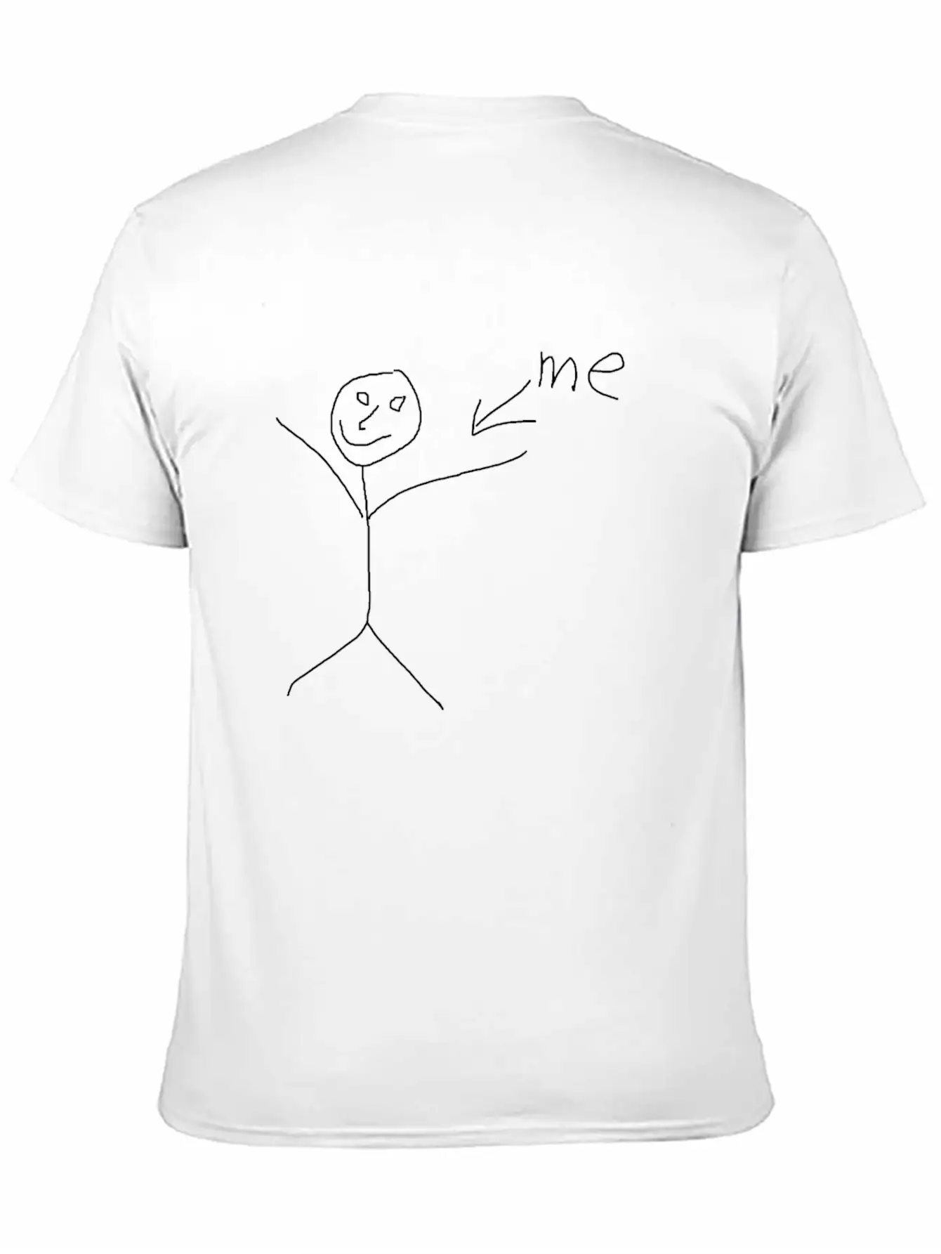 Handpainting Me Basic Graphic T-Shirt – Daily Comfort In Soft Cotton