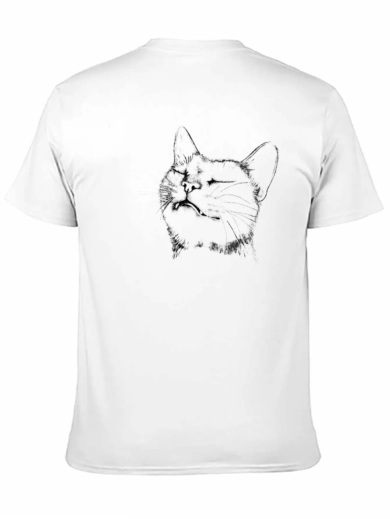 Happy Moggie Stylish Everyday T-Shirt – Unisex Basic Cotton Tee