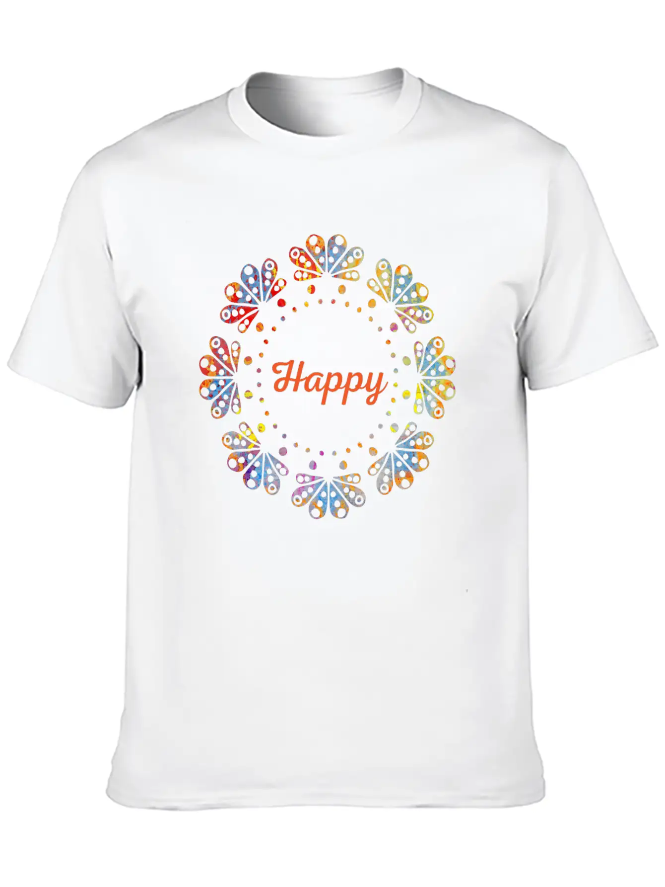 Happy Stylish Everyday T-Shirt – Unisex Basic Cotton Tee