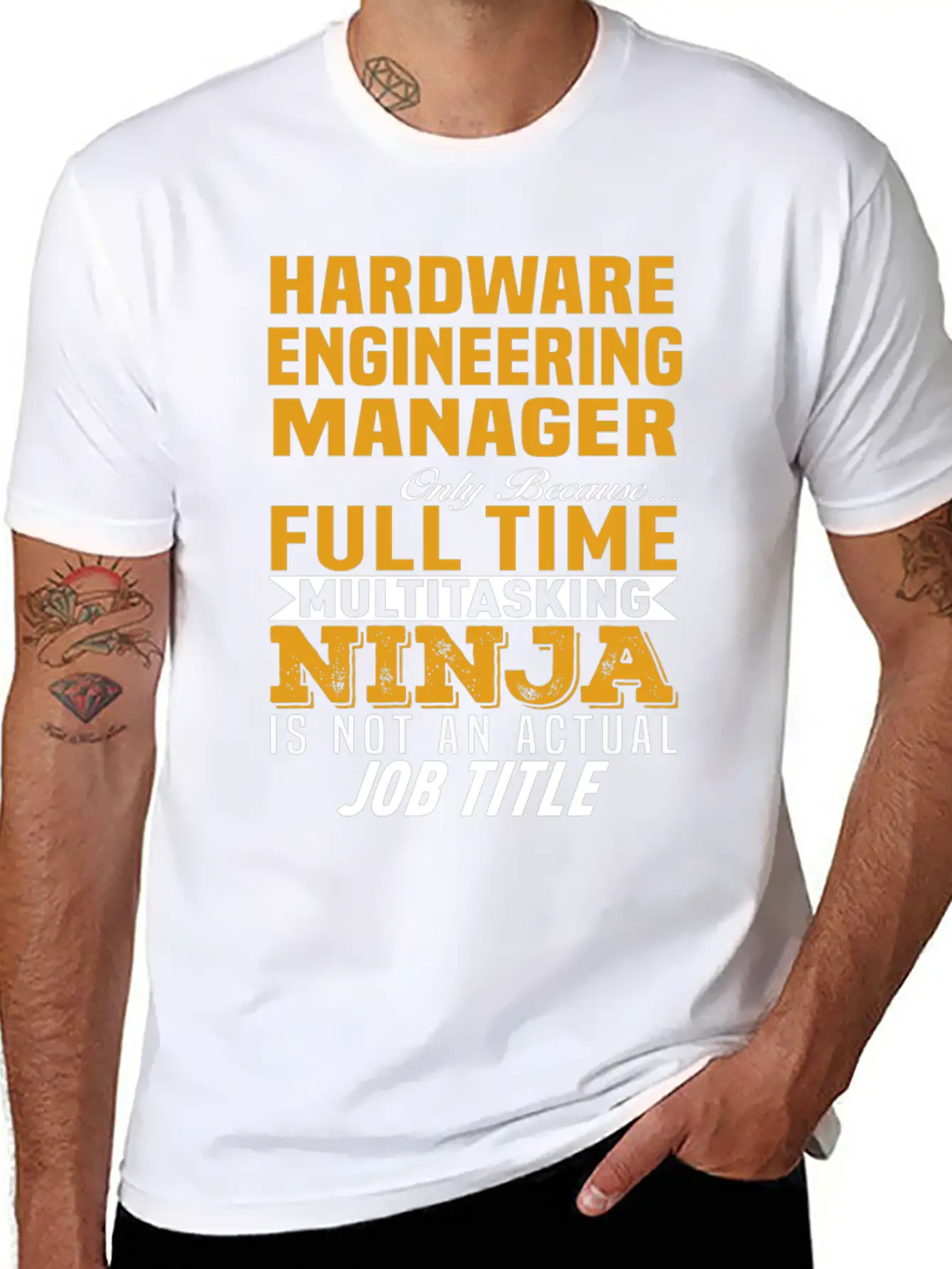 Hardware Engineering Manager Basic Graphic T-Shirt – Daily Comfort In Soft Cotton