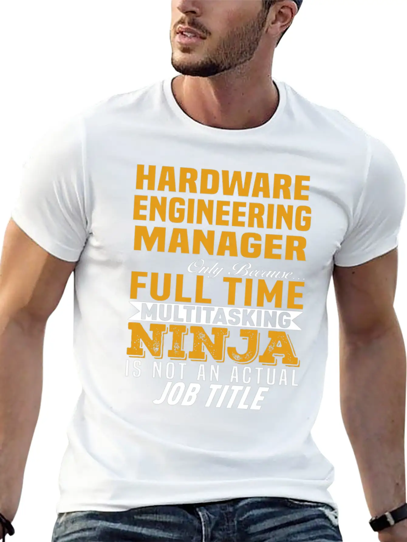 Hardware Engineering Manager Basic Graphic T-Shirt – Daily Comfort In Soft Cotton