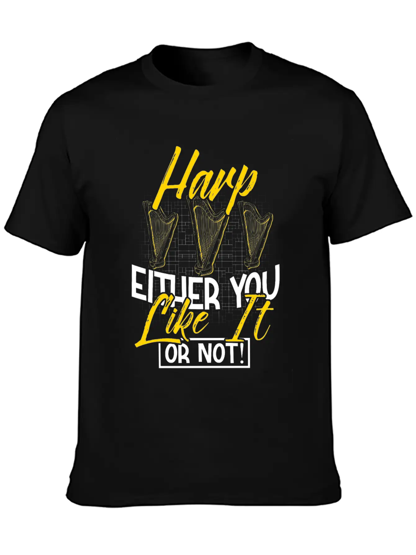 Harp Stylish Everyday T-Shirt – Unisex Basic Cotton Tee