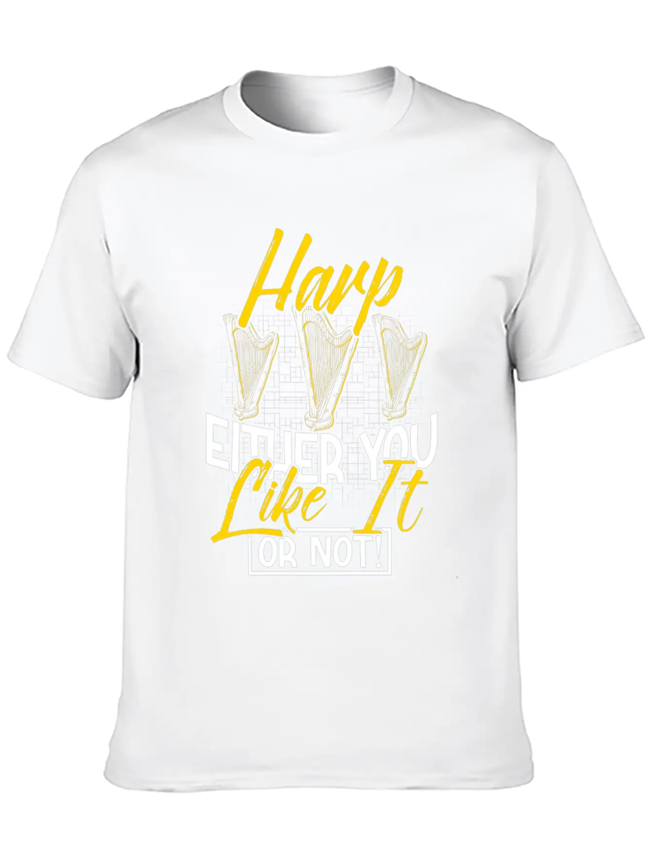 Harp Stylish Everyday T-Shirt – Unisex Basic Cotton Tee