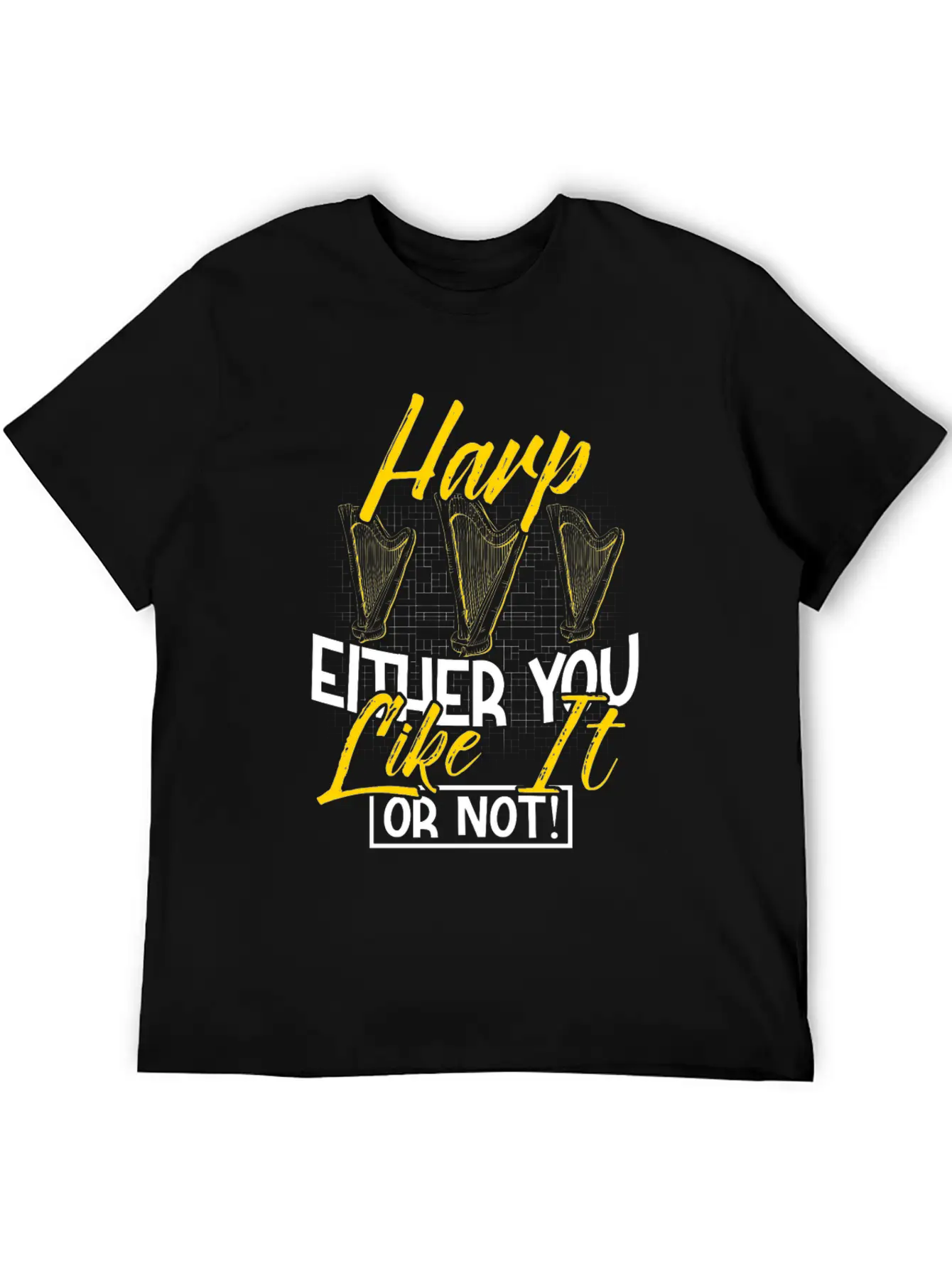 Harp Stylish Everyday T-Shirt – Unisex Basic Cotton Tee