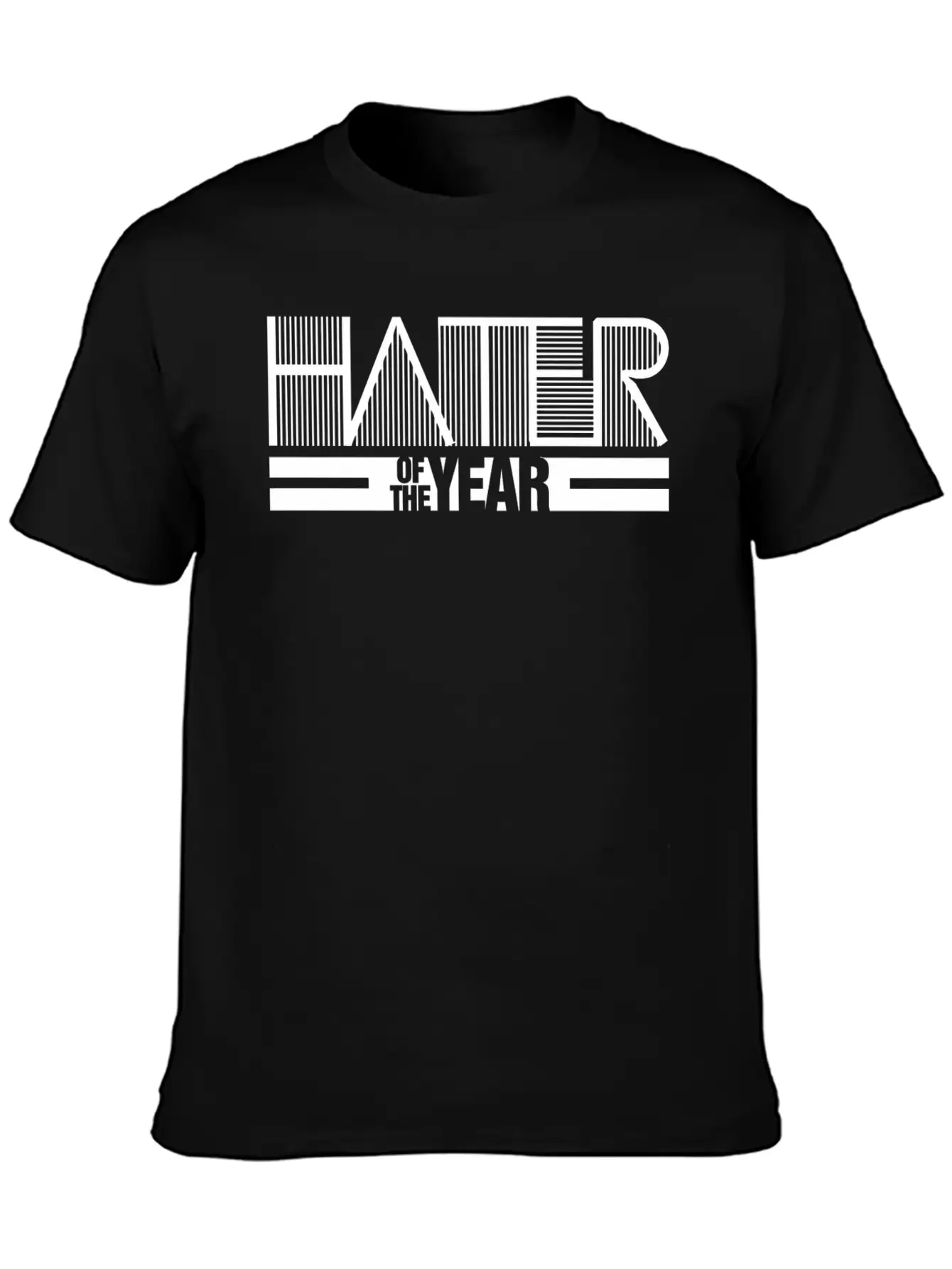 Hater - Hater Of The Year Lightweight Cotton T-Shirt – Daily Comfort Graphic Shirt