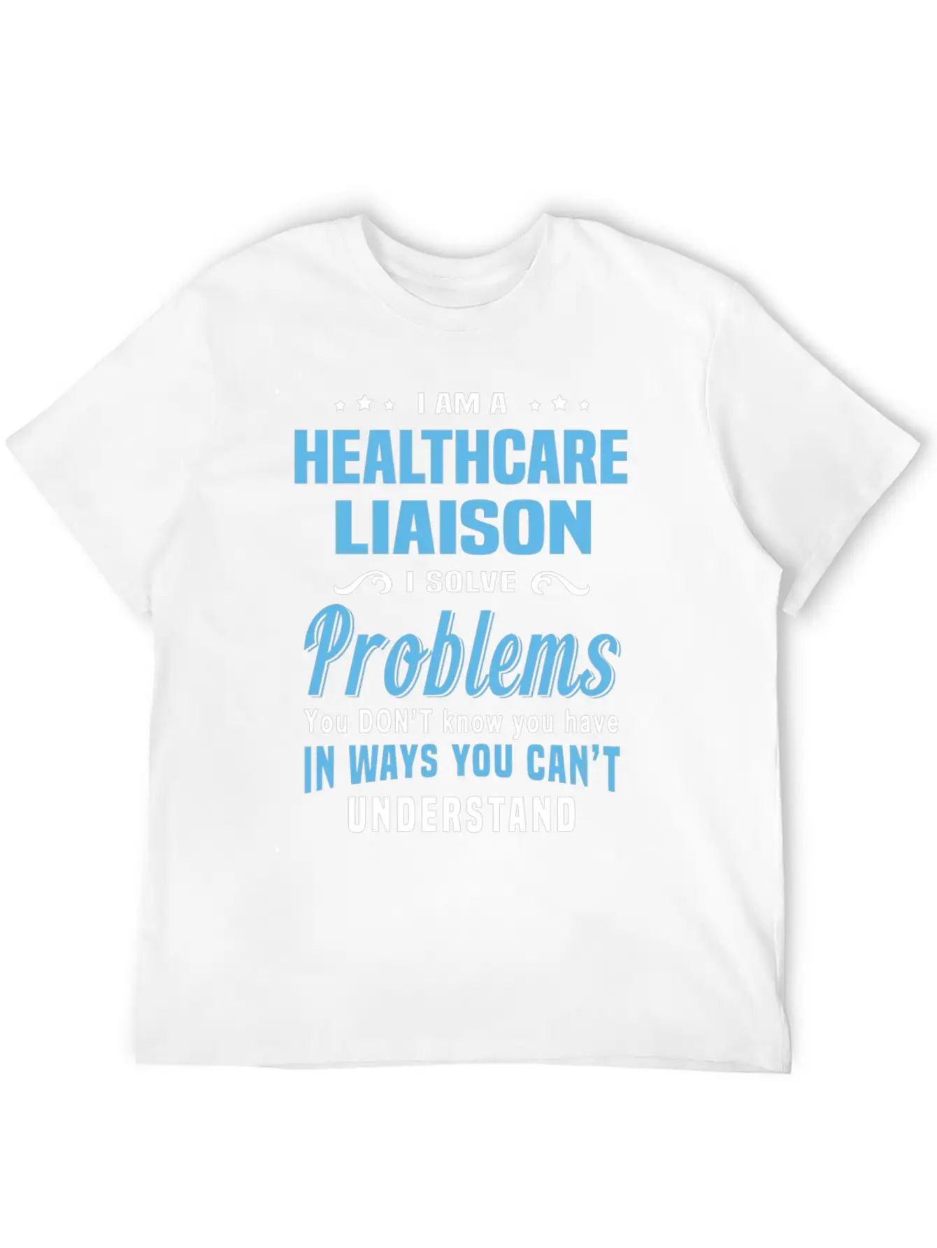 Healthcare Liaison Breathable Graphic T-Shirt – Perfect For Casual Days