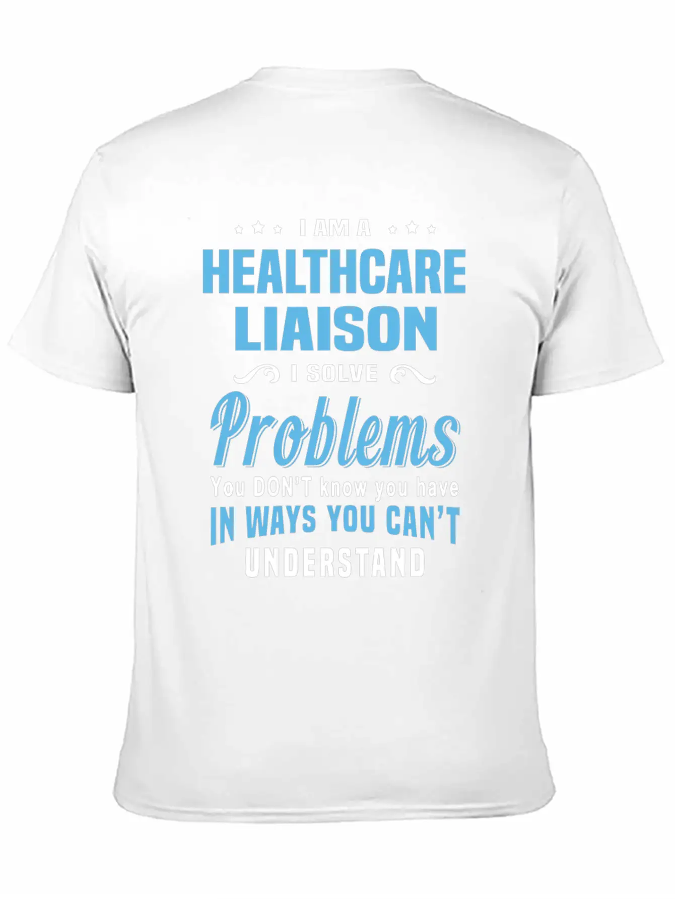 Healthcare Liaison Breathable Graphic T-Shirt – Perfect For Casual Days