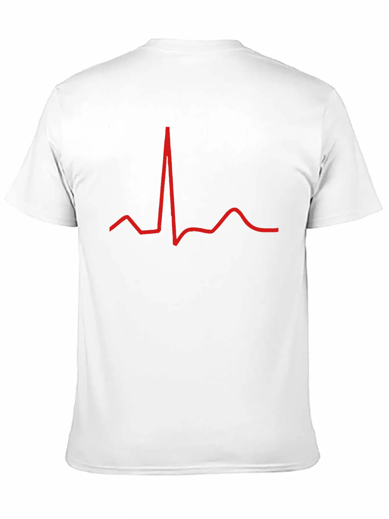 Heart Beat Pulse Beating Basic Graphic T-Shirt – Daily Comfort In Soft Cotton