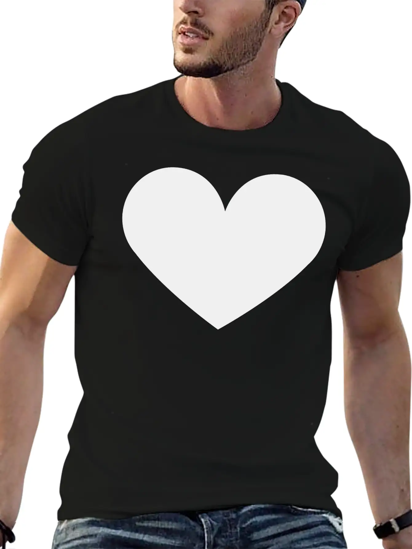 Heart Relaxed Everyday Tee – Lightweight And Durable Cotton
