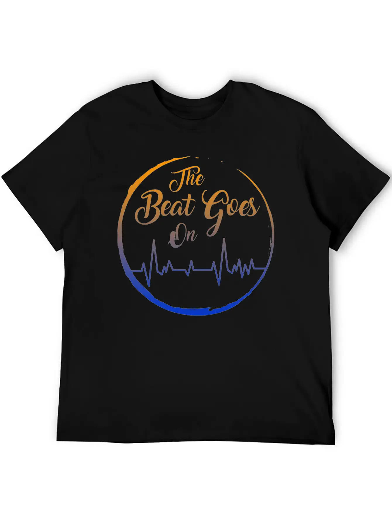 Heart Surgery Shirt, The Beat Goes On Heart Beat Stylish Everyday T-Shirt – Unisex Basic Cotton Tee