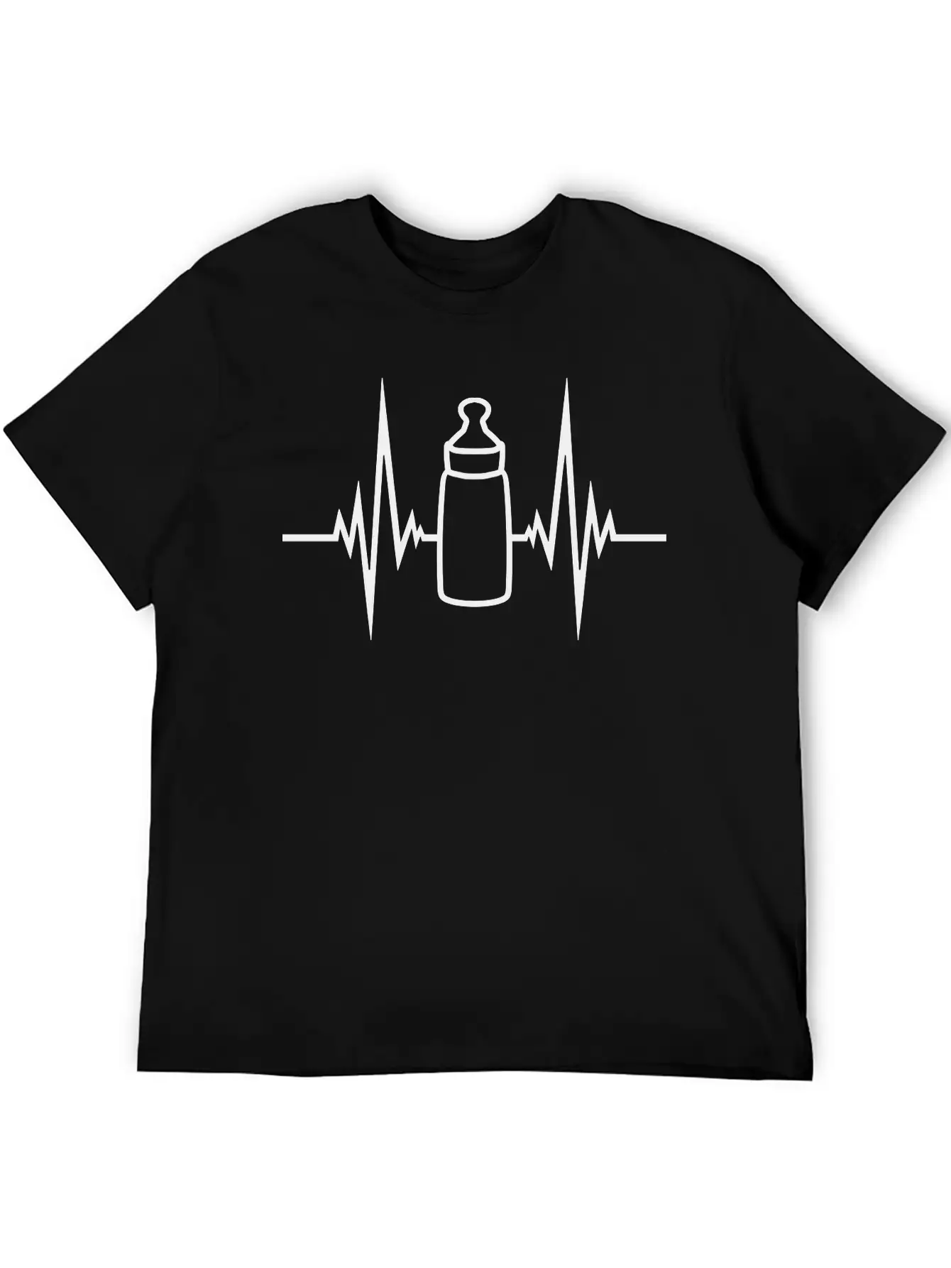 Heartbeat Vial Pulse Frequency Drink Baby Child Pr Basic Graphic T-Shirt – Daily Comfort In Soft Cotton