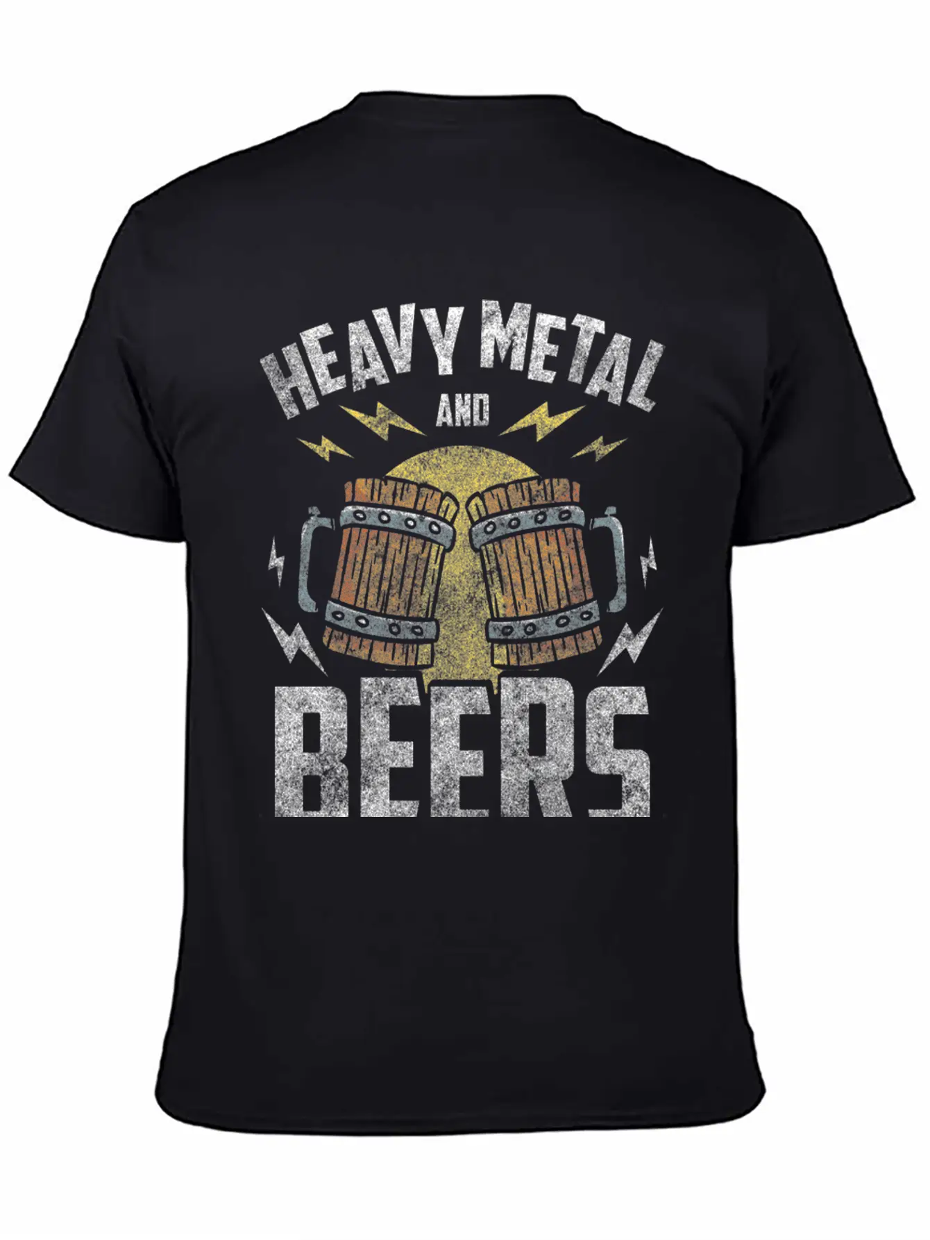 Heavy Metal Hard Rock Death Metal Stylish Everyday T-Shirt – Unisex Basic Cotton Tee