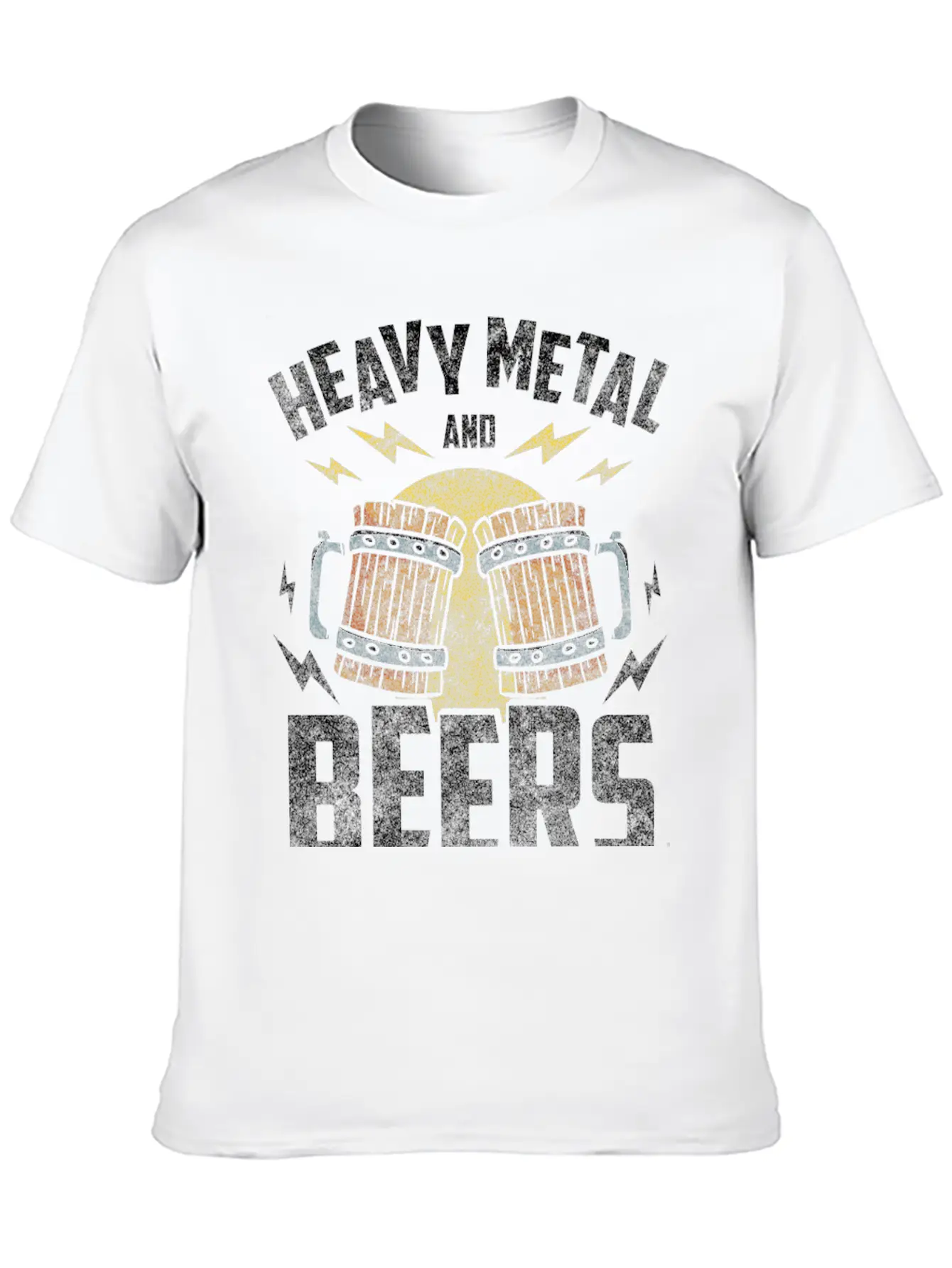 Heavy Metal Hard Rock Death Metal Stylish Everyday T-Shirt – Unisex Basic Cotton Tee