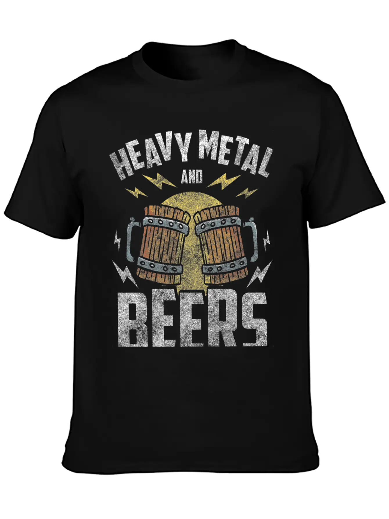 Heavy Metal Hard Rock Death Metal Stylish Everyday T-Shirt – Unisex Basic Cotton Tee