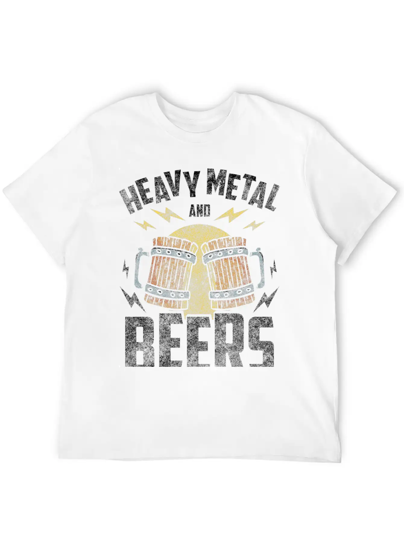 Heavy Metal Hard Rock Death Metal Stylish Everyday T-Shirt – Unisex Basic Cotton Tee