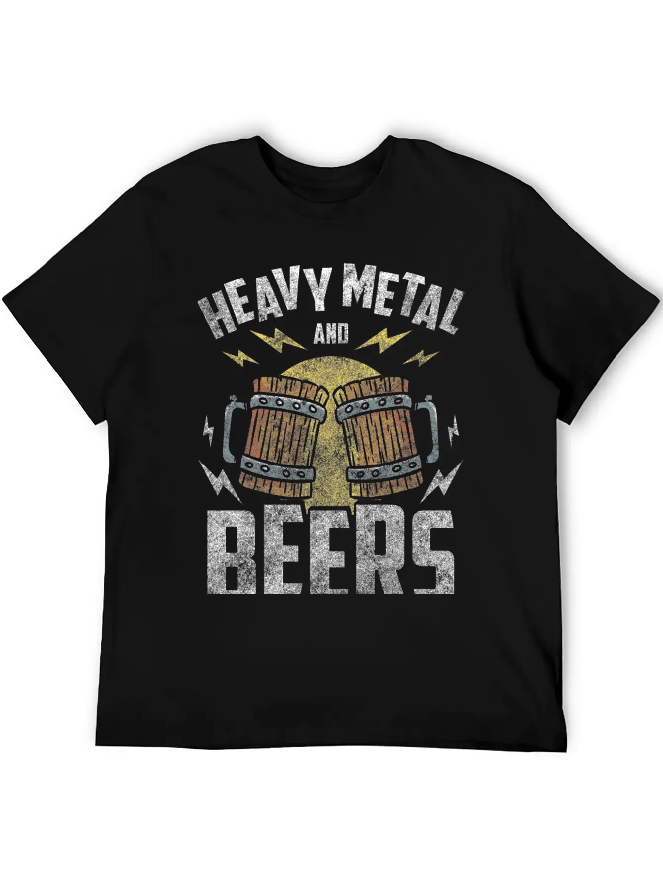 Heavy Metal Hard Rock Death Metal Stylish Everyday T-Shirt – Unisex Basic Cotton Tee