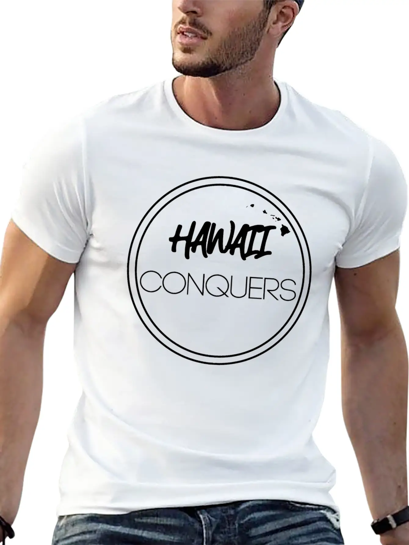 HI CNQRS Logo Basic Graphic T-Shirt – Daily Comfort In Soft Cotton